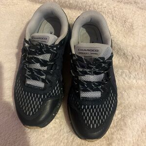 Under Armour Women's Charged Bandit Trail Sneakers - Black and White